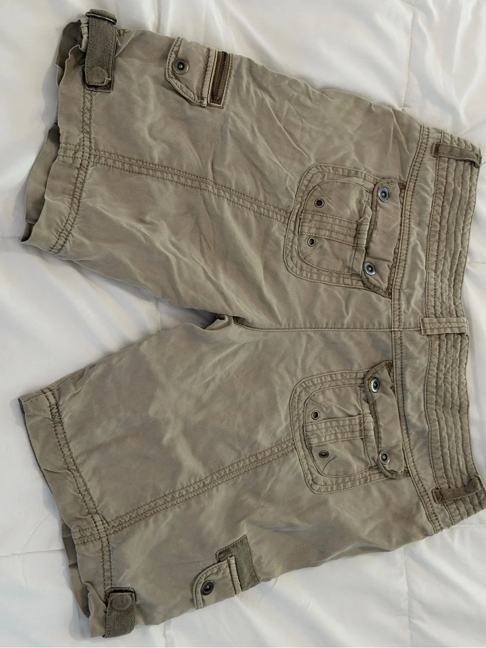 Men's Casual Utility Cargo Shorts - Khaki